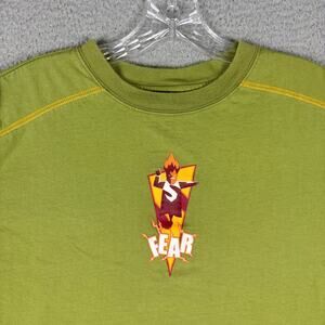 Vtg The Incredibles Syndrome T-Shirt Men’s Medium Green Disney Pixar Movie Promo